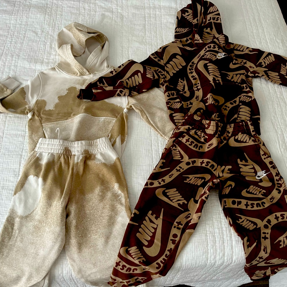 2 Boys Small Nike Track suits